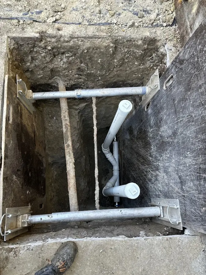 Experienced plumber completing Gas Line Repair work in Chilton